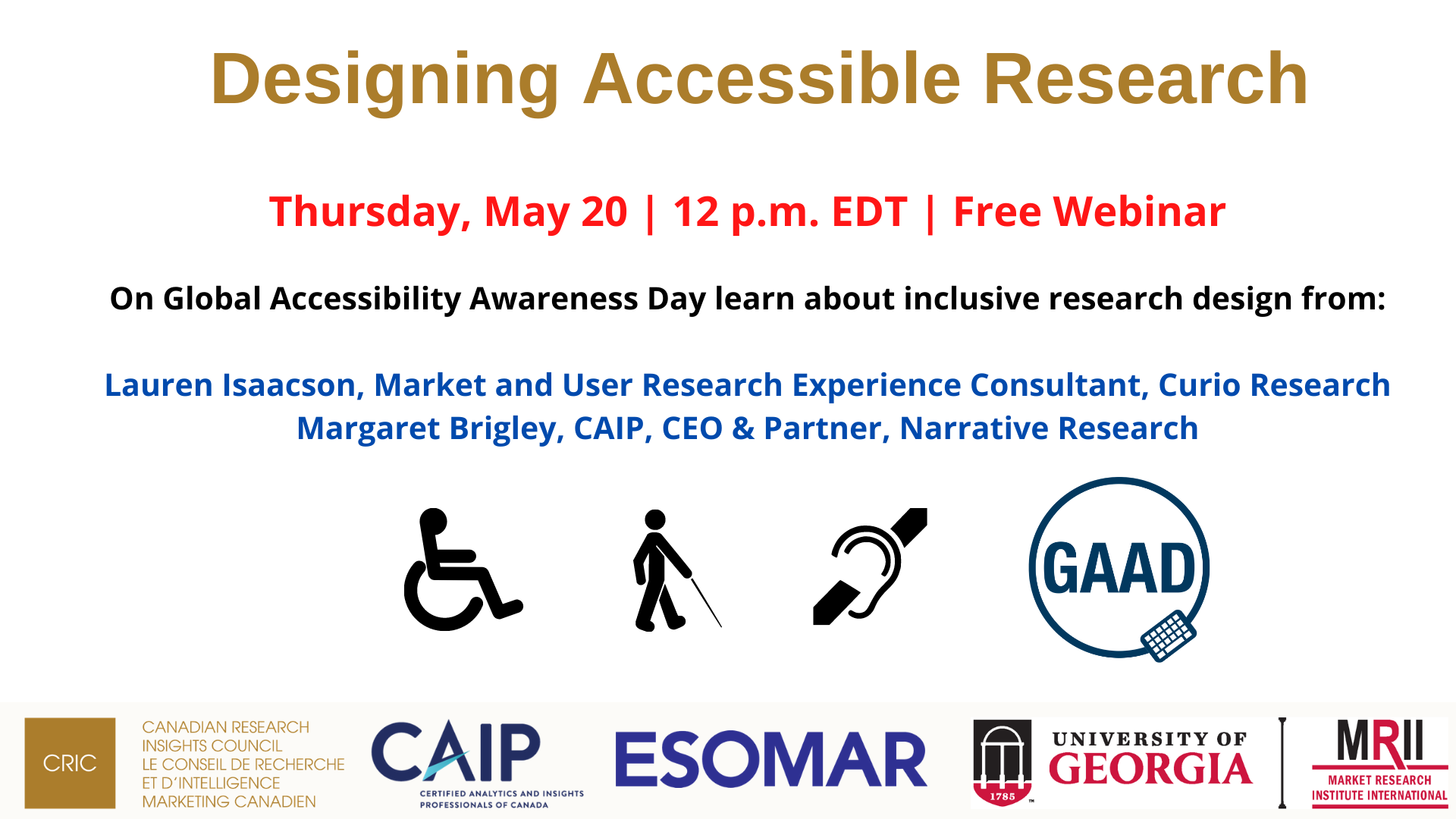 Designing Accessible Research