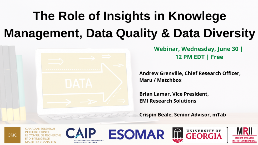 The Role of Insights in Knowledge Management, Data Quality and Data Diversity