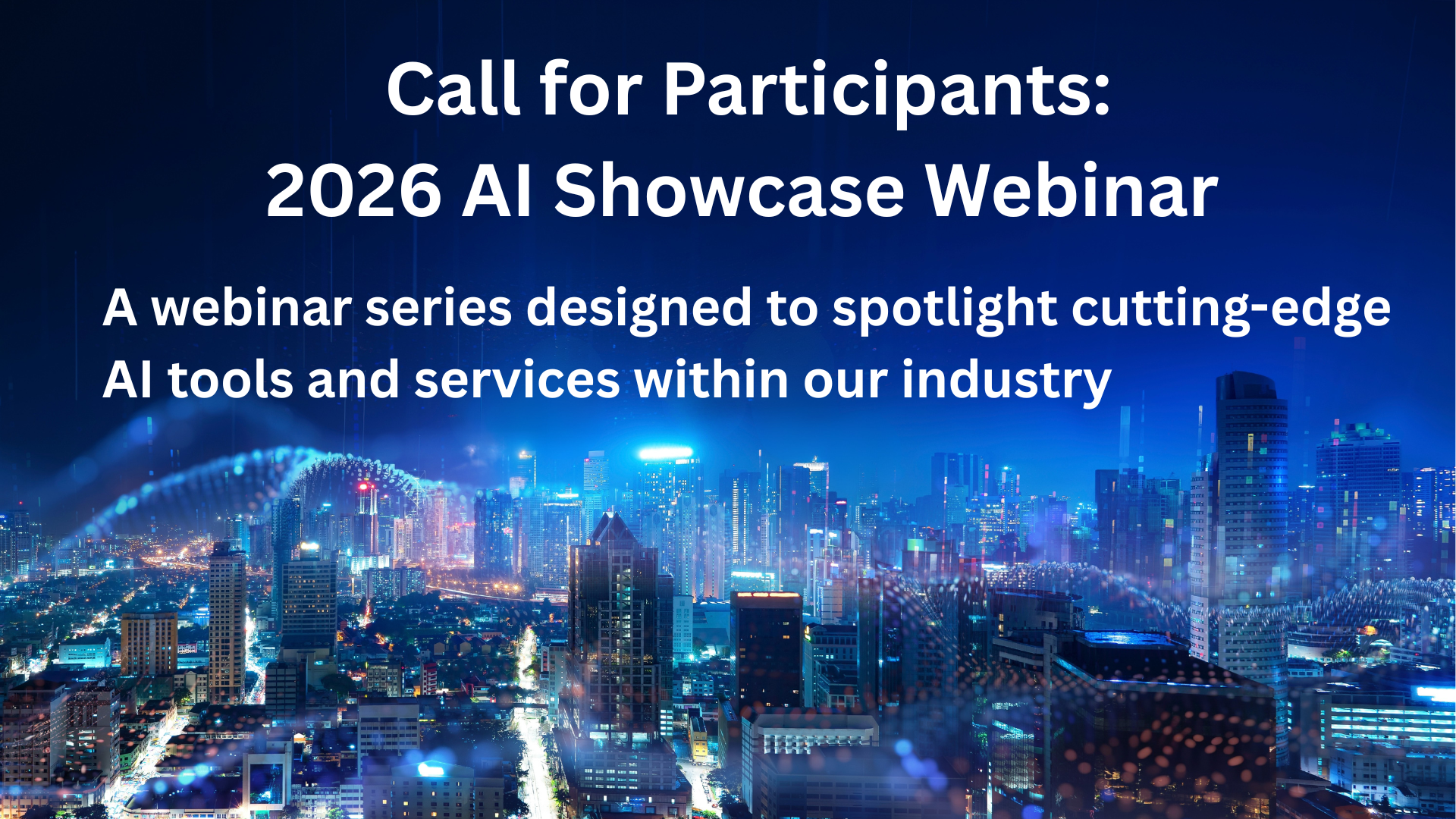 CRIC AI Showcase Call for Participants 2026